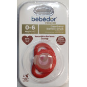 BEBEDOR GECE SERİSİ DAMAKLI EMZİK 0-6AY NO:1  181 ORTHODONİC - 6