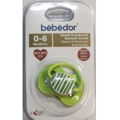 BEBEDOR KLASİK ORTODONTİK DAMAKLI EMZİK 0-6 AY NO:1  201 - 3