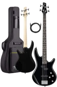 Midex MBG-400BK Üst Segment Profesyonel Bas Gitar 4 Telli (Softcase Gigbag ve kablo Dahil) thumbnail 1