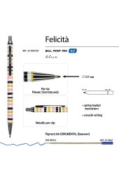 Bruno Visconti Tükenmez Kalem "felicita" 0.7mm Metal Gövde Kutulu - 2