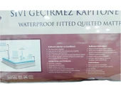 Bassalini Home Kapitoneli Fitted Sıvı Geçirmez Battal Çift Kişilik Alez (180x200+30) - 3
