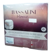 Bassalini Home Kapitoneli Fitted Sıvı Geçirmez Battal Tek Kişilik Alez (120x200+30) - 2