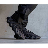 The Yeezy 450 Dark Slate Siyah Günlük Ayakkabı - 3