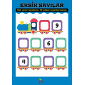 Okul Öncesi ve Birinci Sınıflar İçin FUL Matematik YAZ-SİL Seti (7 Kitap+3 Kalem) - 8
