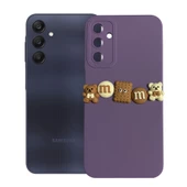 Samsung Galaxy A25 Kılıf 3D M Bear Kamera Korumalı Silikon Kapak - 2