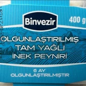 Binvezir 6 Ay Olgunlaştırılmış Peynir 400gr X 5 adet 2000 gr - 1