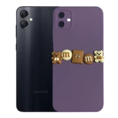 Samsung Galaxy A05 Kılıf 3D M Bear Kamera Korumalı Silikon Kapak - 2