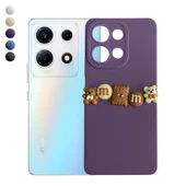 Infinix Note 30 Kılıf 3D M Bear Kamera Korumalı Silikon Kapak - 1