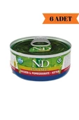 N&D Prime Tahısız Tavuk & Nar Yavru Kedi Yaş Maması 70 Gr x 6 Adet - 1