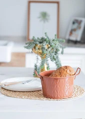The Mia Prizma Ekmeklik Terracota 8 cm - 3