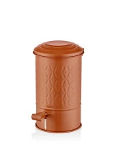 The Mia Prizma Çöp Kovası Banyo Terracota 5 Lt - 1
