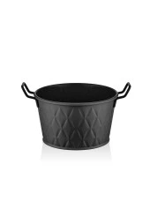 The Mia Prizma Ekmeklik Siyah 8 cm - 1