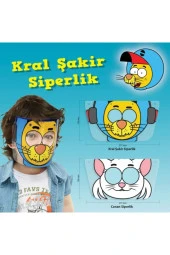 Çocuk Yüz Koruyucu Siperlik Maske - 2