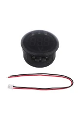 Voltmetre DC 4-100V Led Dijital Ekran Dairesel - Kırmızı - 4