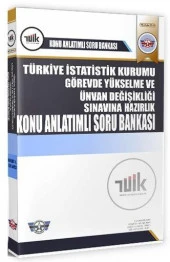 GYS TUİK Türkiye İstatistik Kurumu Konu Anlatımlı Soru Bankası Görevde Yükselme Askeri Sınav - 1
