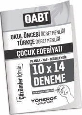 ÖABT Okul Öncesi Türkçe Öğretmenliği Çocuk Edebiyatı 10x14 Deneme Çözümlü Yönerge Yayınları - 1