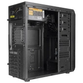 Everest 318B 300W Peak Siyah Metal Panel ATX Mid-T PC Kasası - 2