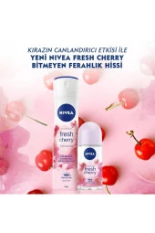 Nivea Kadın Roll On Deodorant Fresh Cherry 50ml - 5