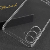 Samsung Galaxy S24 Kılıf Şeffaf Silikon Hibrit Case Kapak thumbnail 3