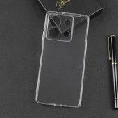 Xiaomi Redmi Note 13 Pro Kılıf Şeffaf Silikon Hibrit Case Kapak thumbnail 7