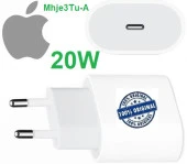 Apple iPhone 8 Plus 20W Hızlı Şarj Kafası USB-C MHJE3TU-A KABLOSUZ thumbnail 1