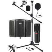 Lastvoice Pack Set-1 BM800 Mikrofon + Stand + Yalıtım Paneli + Filtre + Ses Kartı - 1