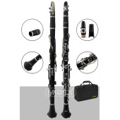 Midex Bns-4000 Pak Sol Klarnet 4 Yüzüklü Standlı Full Set - 2