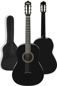 Midex CG-270BK Siyah Klasik Gitar 4/4 Yetişkin Boy Sap Ayarlı Full Set thumbnail 2
