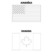 Dünya Bayrakları Boyama Kitap Seti (2 Kitap) - 5