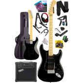 Midex RPH-40XBK-25AMP Black Elektro Gitar Seti 25 WATT GAİN'Lİ Bluetooth Şarjlı Amfi ve Full SET - 2