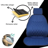 Space Oto Koltuk minderi, FİAT araçlara uyumlu 2'li set özel tasarım minder thumbnail 12