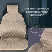 Space Oto Koltuk minderi, Volkswagen araçlara uyumlu 2'li set özel tasarım minder thumbnail 4