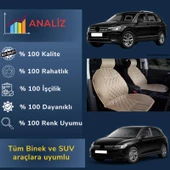 Space Oto Koltuk minderi, Dacia araçlara uyumlu 2'li set özel tasarım minder thumbnail 3