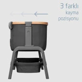 Maxi Cosi Iora Katlanabilir Anne Yanı Beşik Beyond Graphite Eco - 9