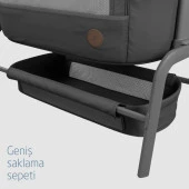 Maxi Cosi Iora Katlanabilir Anne Yanı Beşik Beyond Graphite Eco - 10