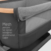 Maxi Cosi Iora Katlanabilir Anne Yanı Beşik Beyond Graphite Eco - 11