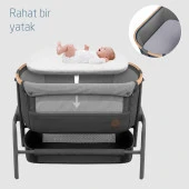 Maxi Cosi Iora Katlanabilir Anne Yanı Beşik Beyond Graphite Eco - 6