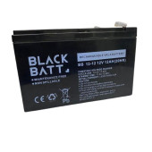BLACK BATT 12 AH BAKIMIZ KURU AKÜ - 1
