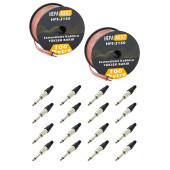Hepa Merz Connection Paket-12 Hoparlör Kablosu Jak Konnektör Paketi - 1