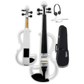 Midex Rcz-606W Elektro Keman Seti Beyaz (Kulaklık Kablo Metod Tuner Yastık) - 3