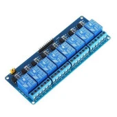 12V 8 Kanallı Optokuplörlü Röle - 1