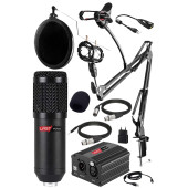 Lastvoice Home Paket BM800 Mikrofon + Set-01 Stand + Phantom Power - 1