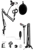 Lastvoice Home Paket BM800 Mikrofon + Set-01 Stand + Phantom Power thumbnail 3