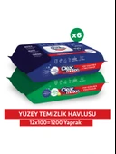 Clearmotion Yüzey Temizlik Havlusu (12x100) 1200 Yaprak - 1