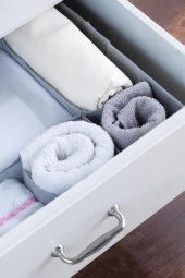 7 Bölmeli Çekmece İçi Düzenleyici | Organizer Gri thumbnail 3