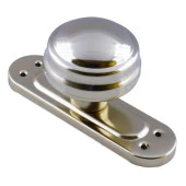 Mandal Aynalı Kapı Tokmağı Topuzu Çekme Kolu Metal Tokmak Nikel thumbnail 6