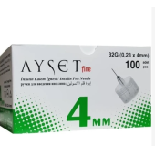 AYSET FINE INSULIN IGNE UCU NO:4 MM 6 KUTU - 1