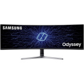 Samsung LC49RG90SSRXUF 49 Inç Crg9 4 Ms 120 Hz Dual Qhd QLED Kavisli Gaming Monitör - 1