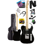 Midex TLX-50BK Tele Kasa Maple Klavye 2 Single-Coil Manyetik Elektro Gitar - 2