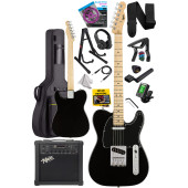 Midex TLX-50BK-25AMP Tele Kasa Maple Klavye 2 Single-Coil 25W Amfili Elektro Gitar - 2